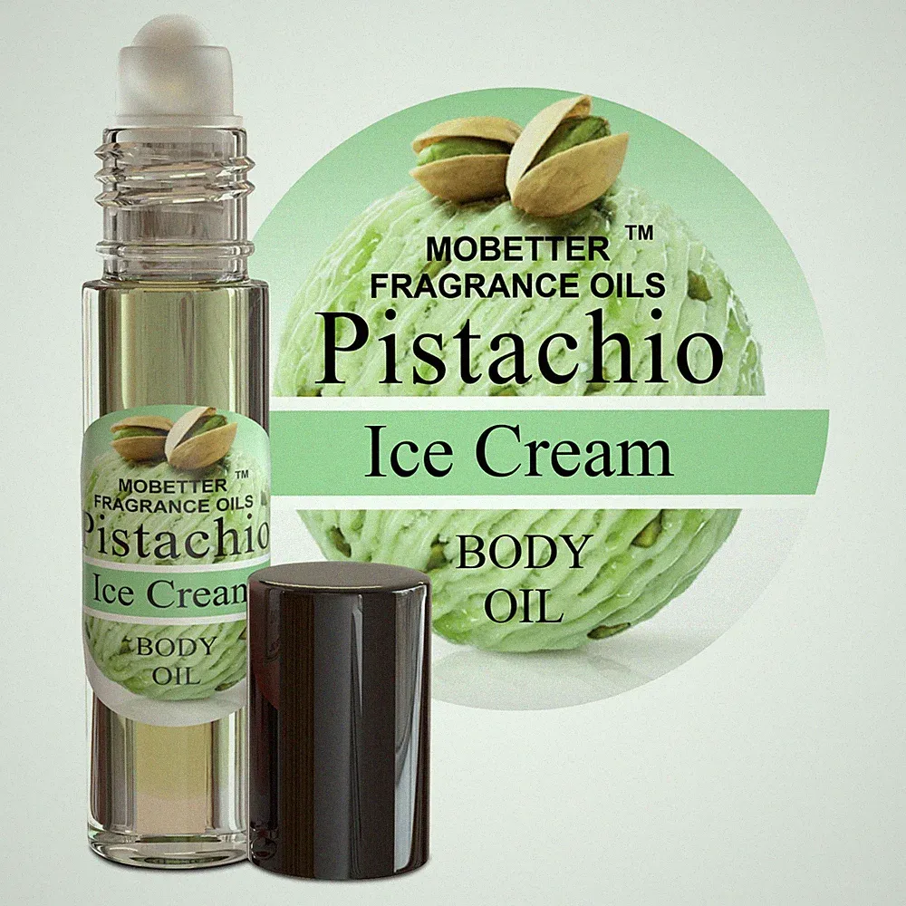 MOBETTER FRAGRANCE OILS Pistachio Ice Cream Perfume Cologne Body Oil For Unisex