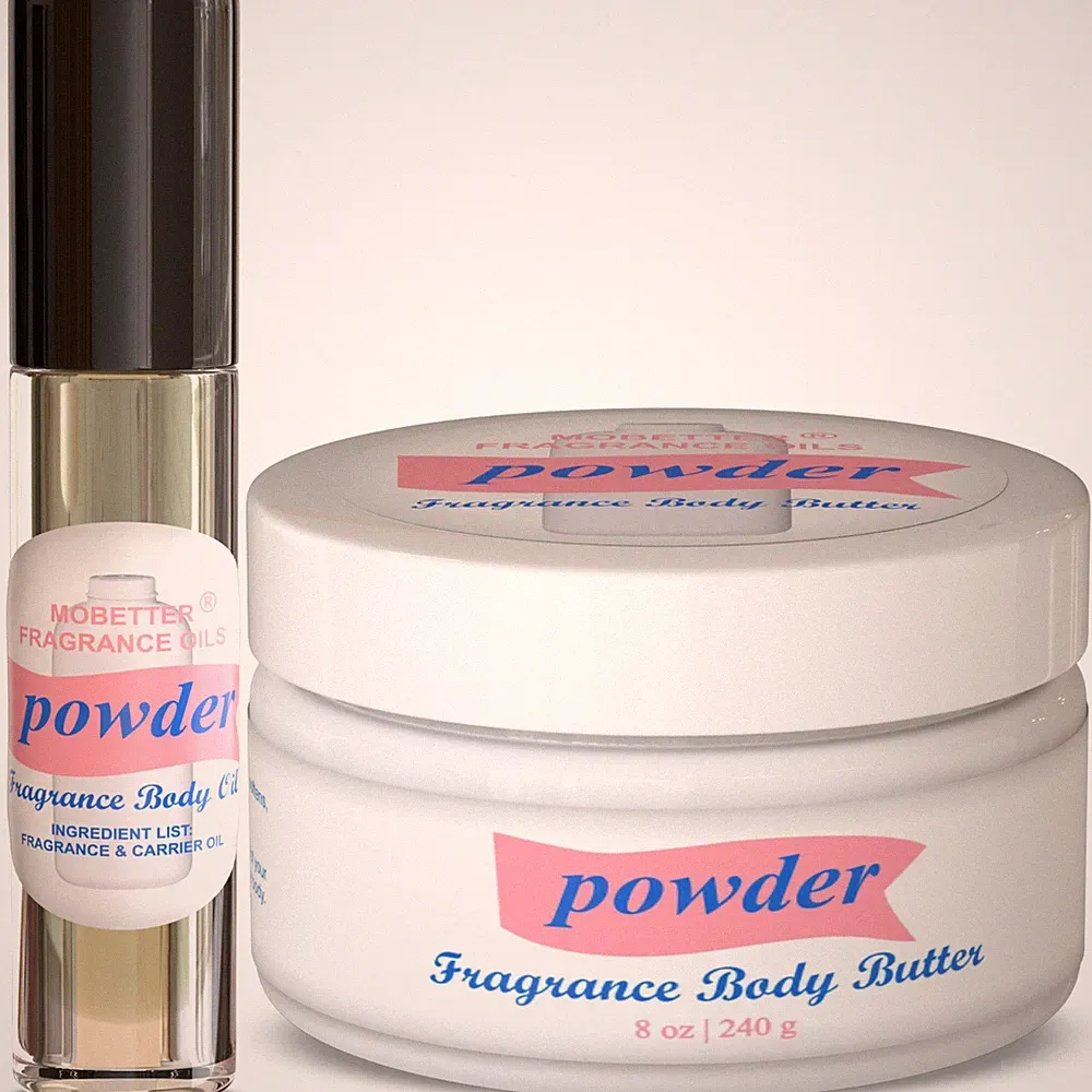 MOBETTER FRAGRANCE OILS Powder Body Butter & Body Oil Set