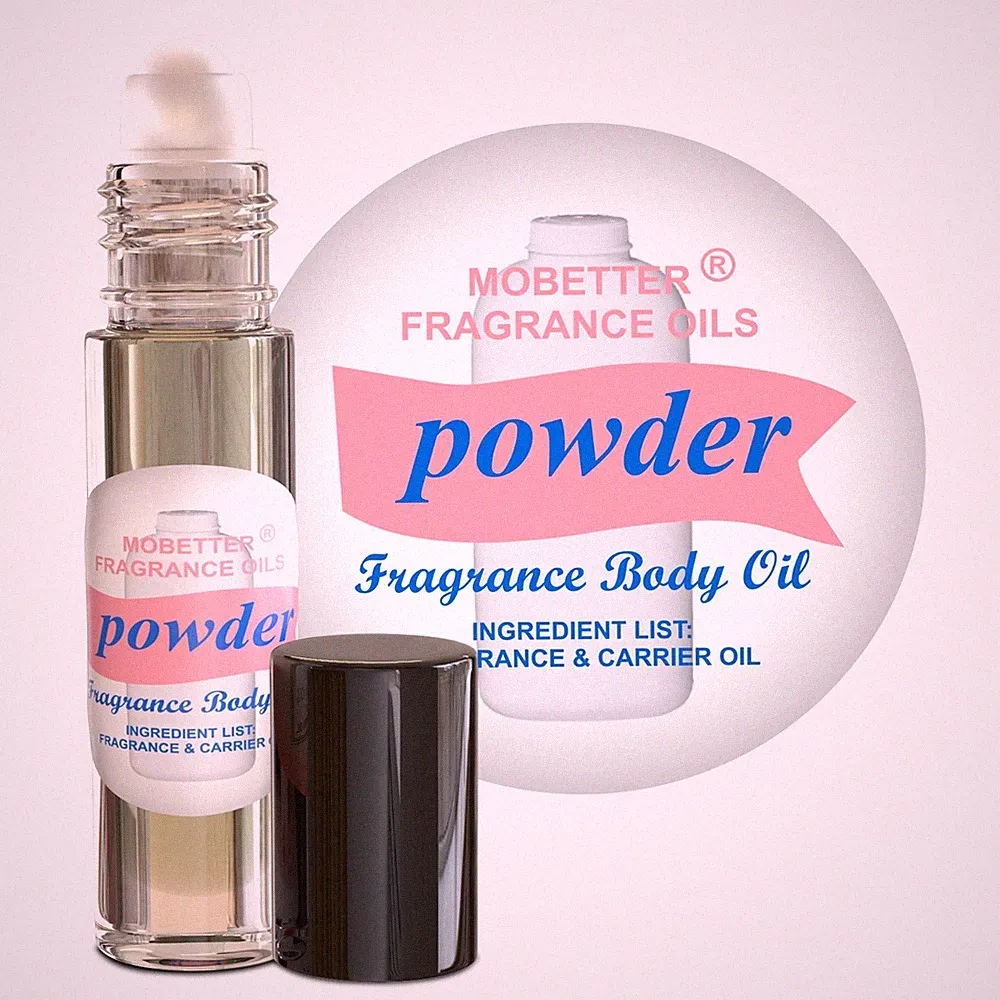 MOBETTER FRAGRANCE OILS Powder Fresh Scent Perfume Fragrance Body Oil Unisex