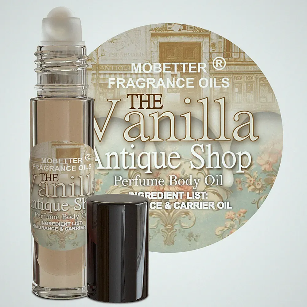 MOBETTER FRAGRANCE OILS The Vanilla Antique Shop Perfume Body Oil for Unisex
