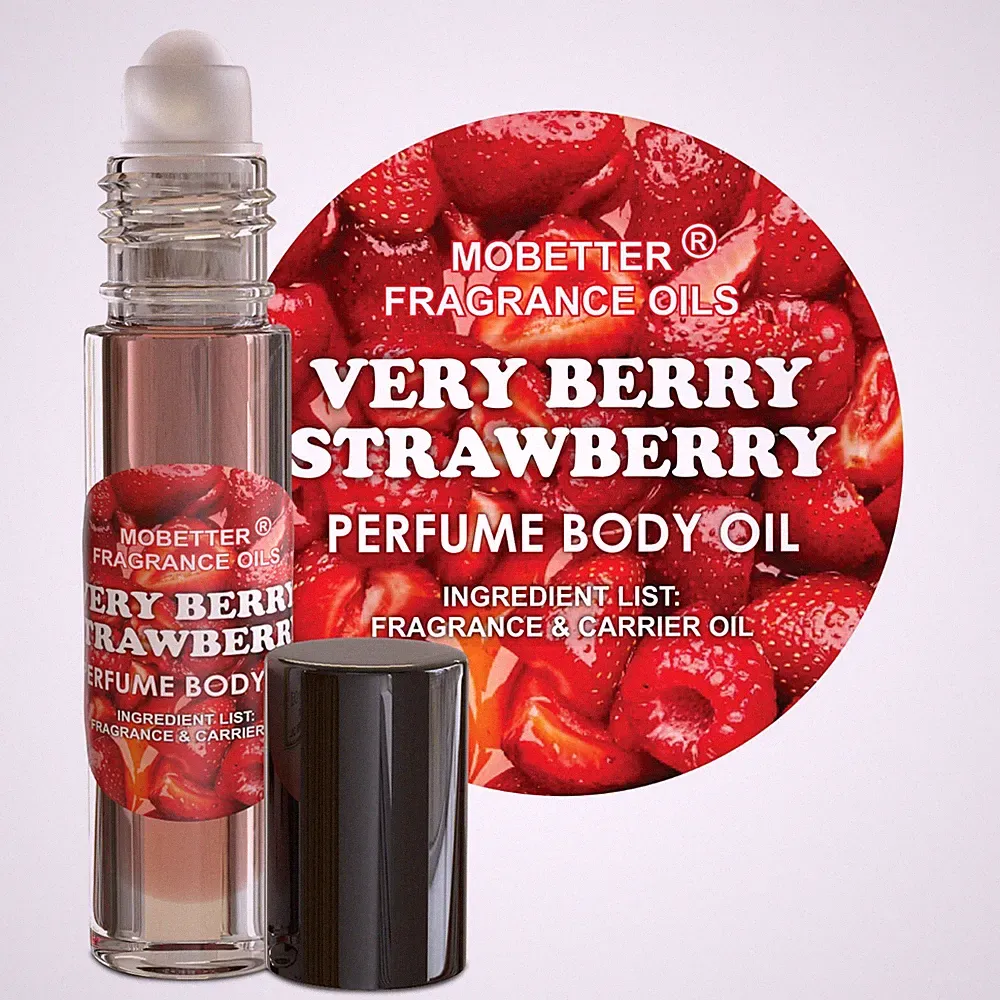 MOBETTER FRAGRANCE OILS Very Berry Strawberry Fragrance Body Oil Perfume