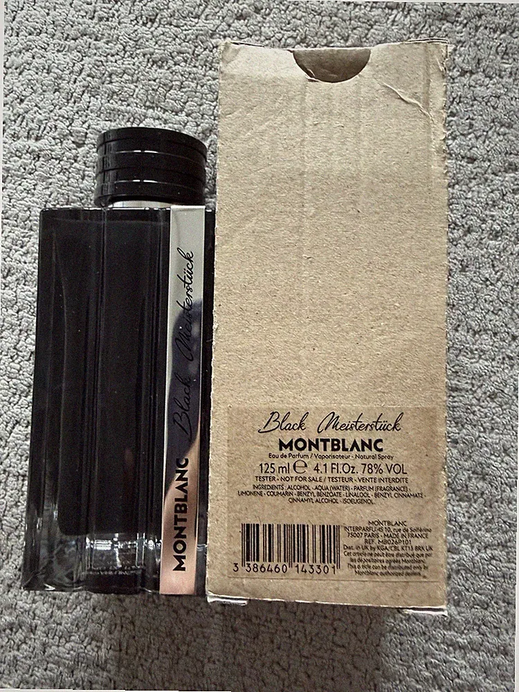 mont blanc black meisterstuck perfume
