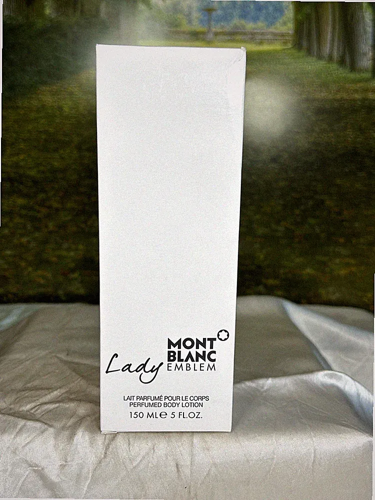 MONT BLANC LADY EMBLEM 150ML PERFUMED BODY LOTION (NEW WITH BOX)