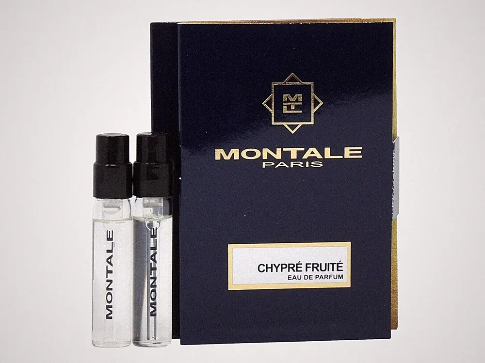 MONTALE PARIS CHYPRE FRUITE EDP 2.0ml .06fl oz x 2 COLOGNE PERFUME SPRAY SAMPLES
