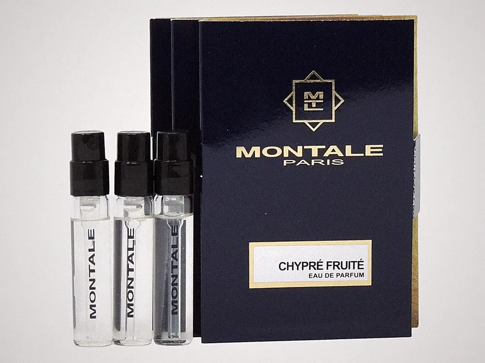 MONTALE PARIS CHYPRE FRUITE EDP 2.0ml .06fl oz x 3 COLOGNE PERFUME SPRAY SAMPLES