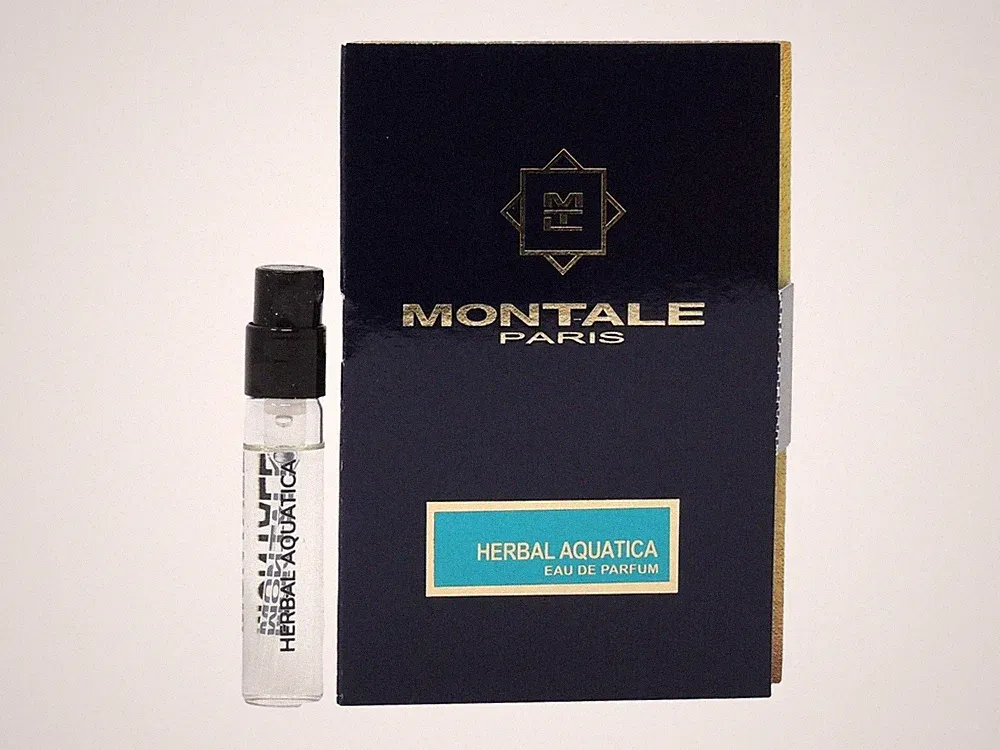 MONTALE PARIS HERBAL AQUATICA EDP 2.0ml .06oz x 1 COLOGNE PERFUME SPRAY SAMPLE