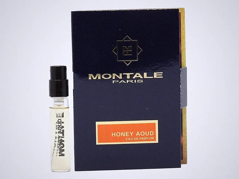 MONTALE PARIS HONEY AOUD EDP 2.0ml .06fl oz x 1 COLOGNE PERFUME SPRAY SAMPLE