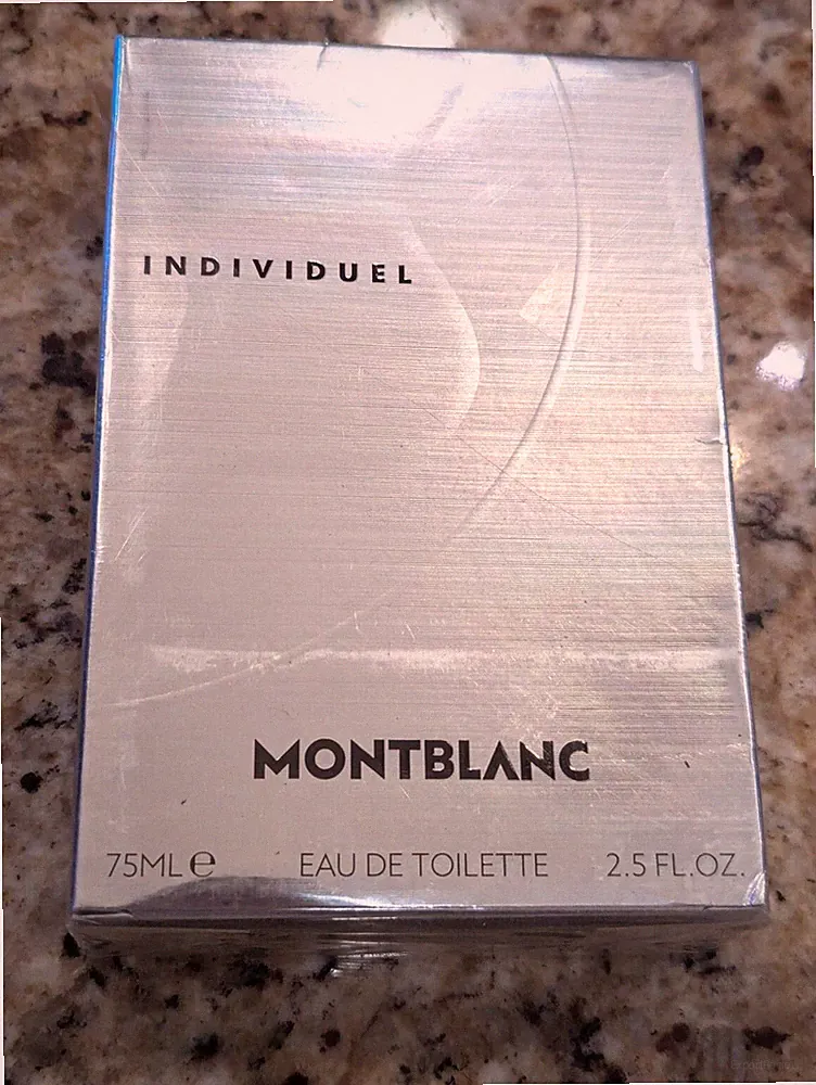 MontBlanc Men's Eau de Toilette Perfume Individuel EDT Spray 2.5 oz