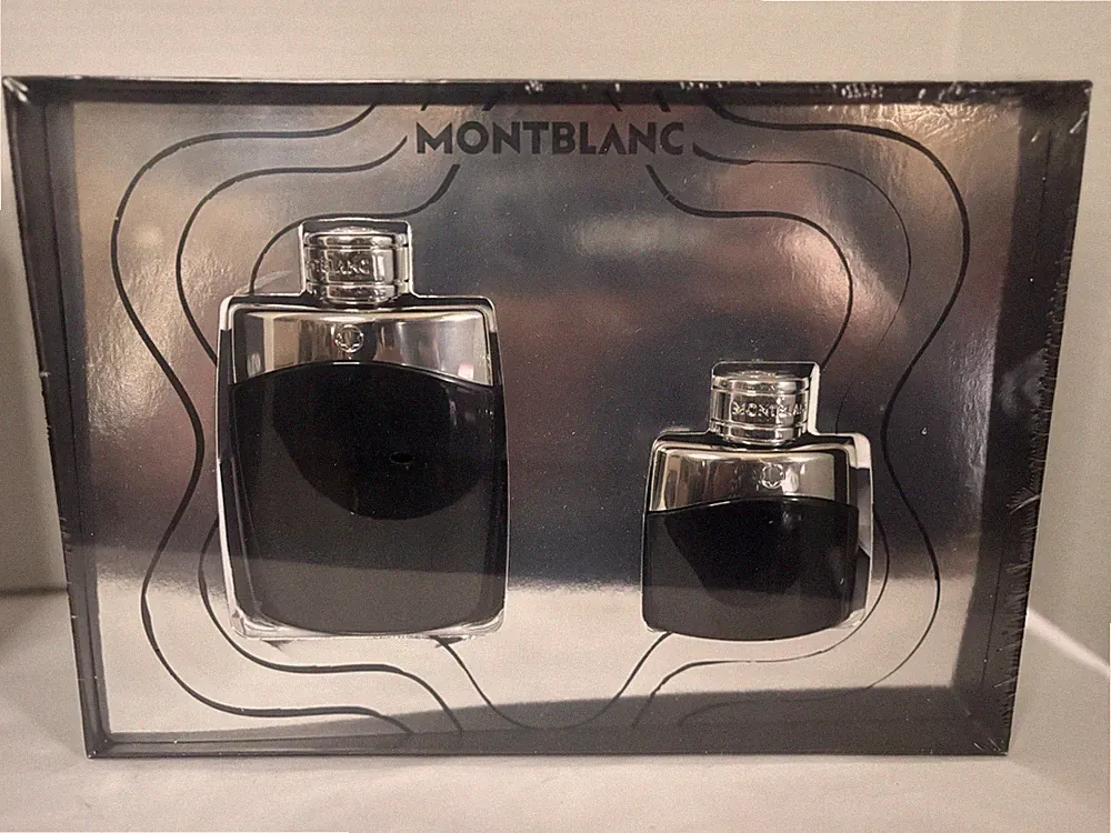 Montblanc men’s fragrance gift set. Includes 2 pieces