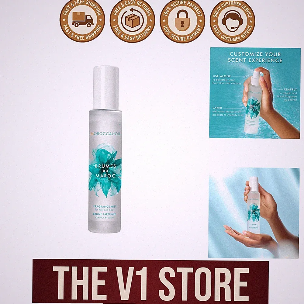 Moroccanoil Hair & Body Fragrance Mist - Nourishing 3.4 Oz Eau De Toilette Spray