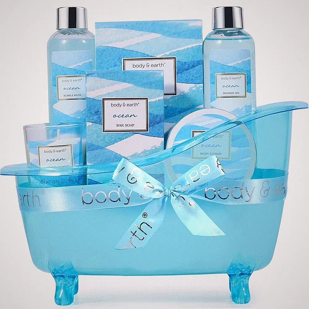 Mother’s Day Gift Set for Mom Spa Self Care Bath & Body Gift Box for Her