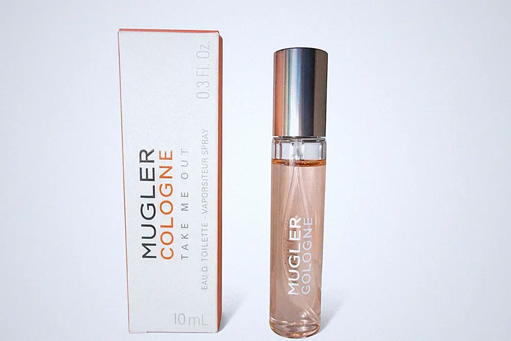 Mugler Cologne Take Me Out EDT Mini Spray 10ml $25 MSRP Authentic NIB