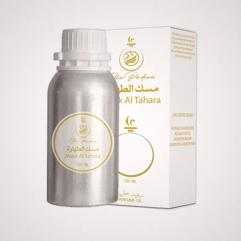 Musk Al Tahara Pure Saudi Thick Perfume Oil By Ether Perfumes 100g🥇مسك الطهارة