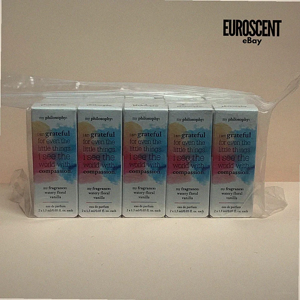 My Philosophy Perfume boxed Samples 2x1.5ml x 25 pieces pack