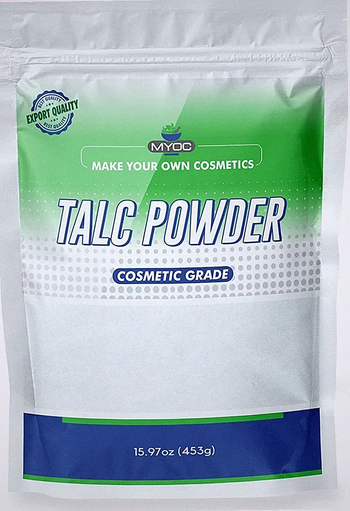 MYOC Talc Powder for Hair, Crafts, Spray, Waxing & Cosmetics - [453gm/15.97oz