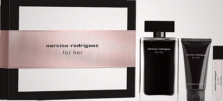 Narciso Rodriguez for her Fragrance for Women 3 piece Gift Set.