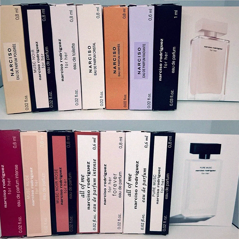 Narciso Rodriguez Perfume Sample Vials Sold Individually Choose Scent