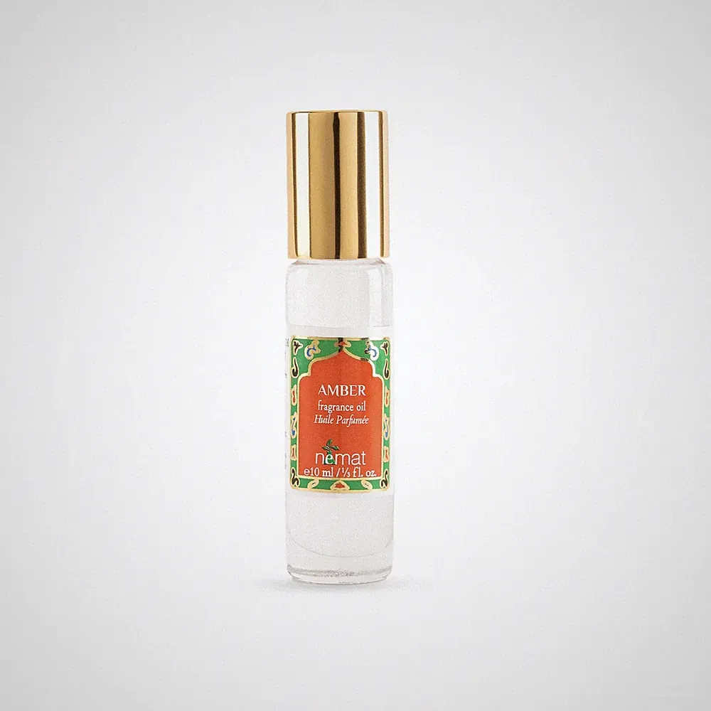 Nemat International Amber Perfume Oil Roll-On – Long 0.34 Fl Oz (Pack of 1)