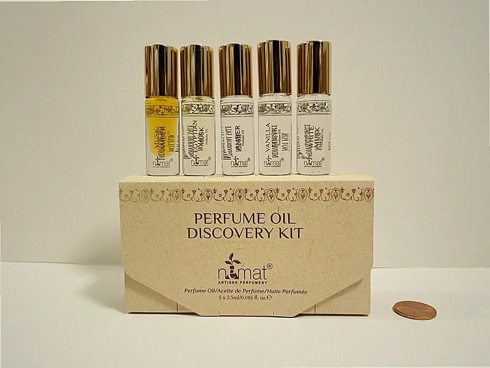 Nemat Perfume Oil Discovery Set Rollerball Travel Mini 0.085 fl oz 2.5 mL x 5pcs