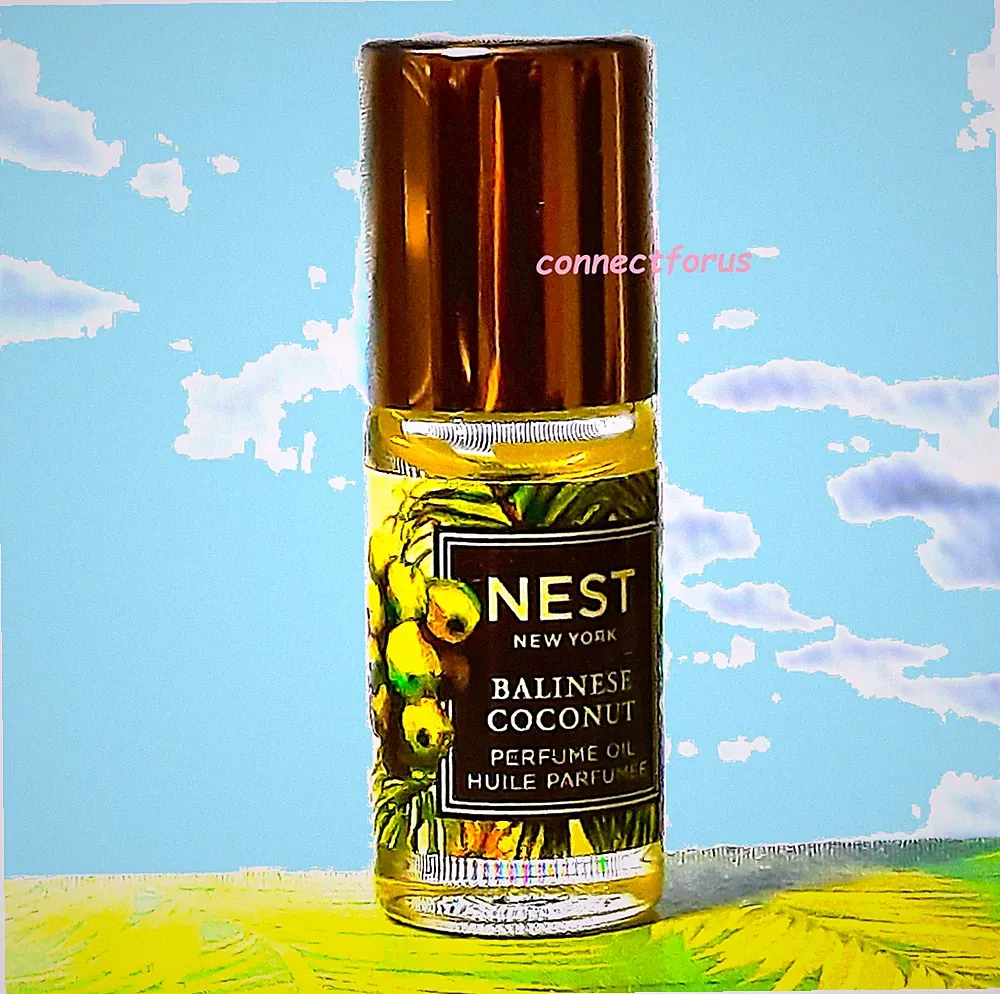 NEST New York BALINESE COCONUT Perfume OIL mini 3ml rollerball roll on miniature