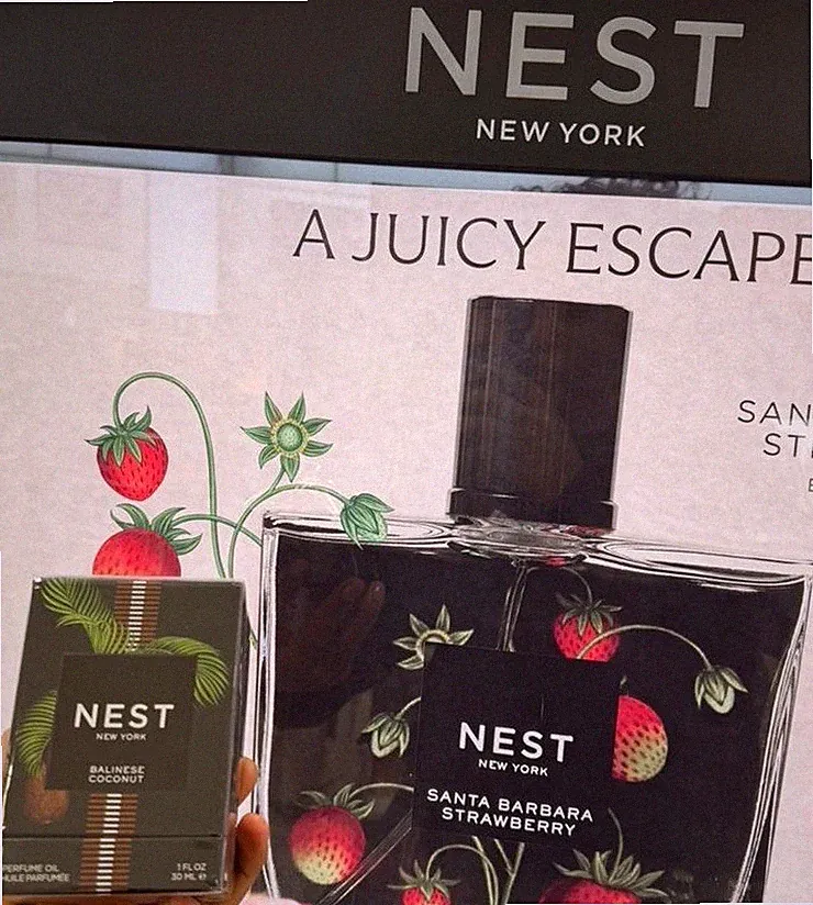 NEST New York Eau de Parfum & Perfume Oil Santa Barbara Strawberry Indigo 1.7oz