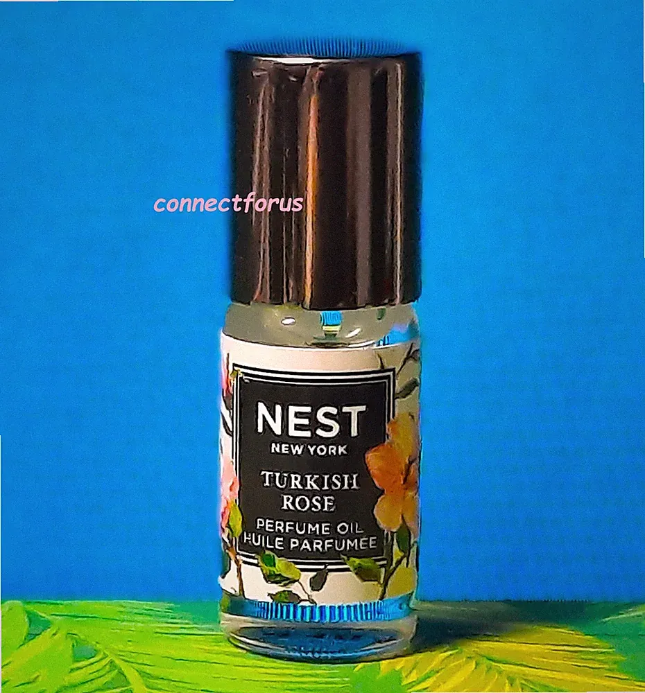 NEST New York TURKISH ROSE Perfume OIL mini 3ml rollerball roll on miniature