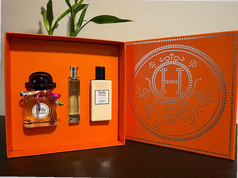 New Authentic HERMÈS Perfume Lotion Gift Set Twilly d'Hermès Eau de Parfum