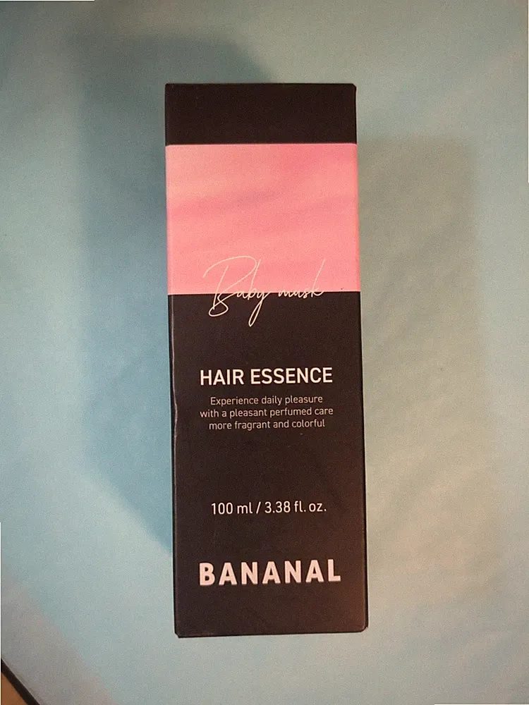 NEW BANANAL HAIR ESSENCE 100 ml 3.38 FL OZ Baby Musk NON GREASY POWDER SCENT