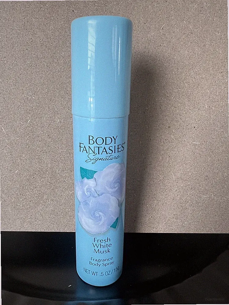 New Body Fantasies Signature Fresh White Musk Fragrance Body Spray 0.5 fl oz