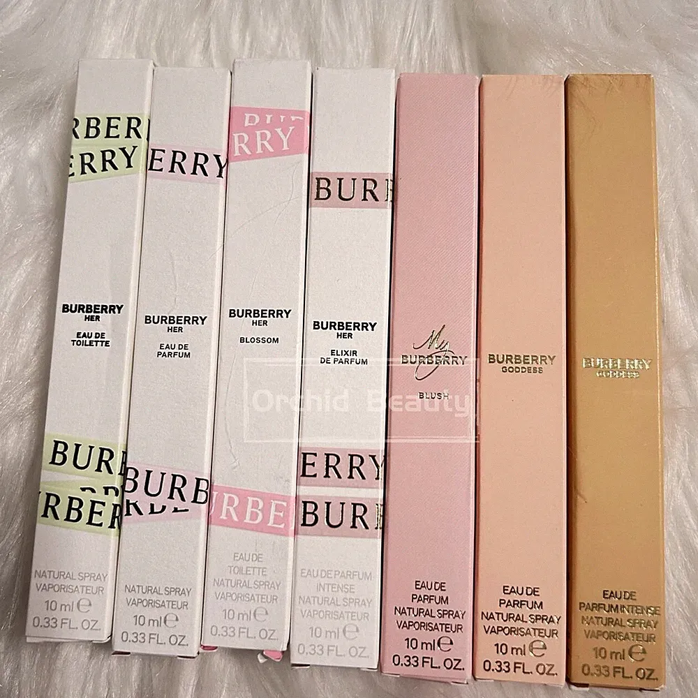 New Burberry EDP/EDT Perfume Women Spray Travel 10 ml/0.33 oz~Choose One Scent