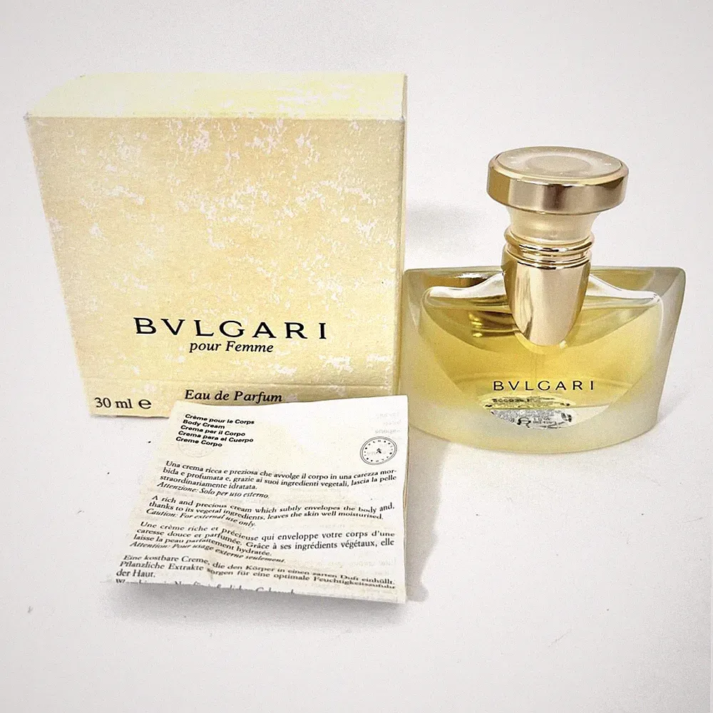 NEW Bvlgari Pour Femme Eau de Parfum EDP Natural Spray 30ml perfume ORIGINAL