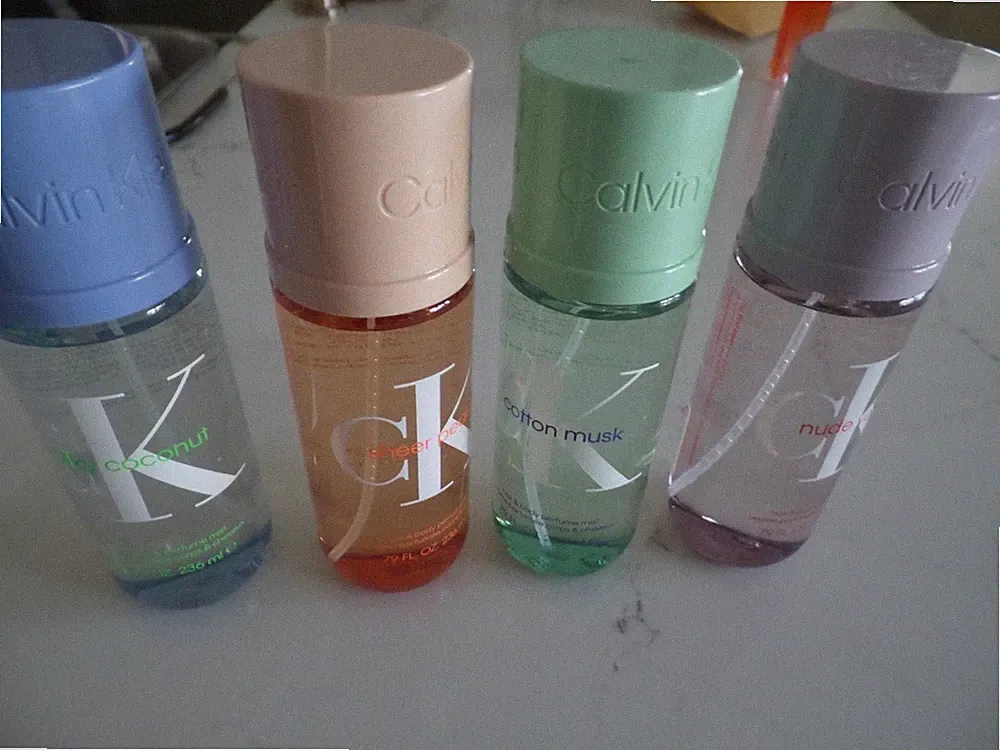 New CALVIN KLEIN hair & body perfume mist 7.9 oz, scent to pick, retail $38