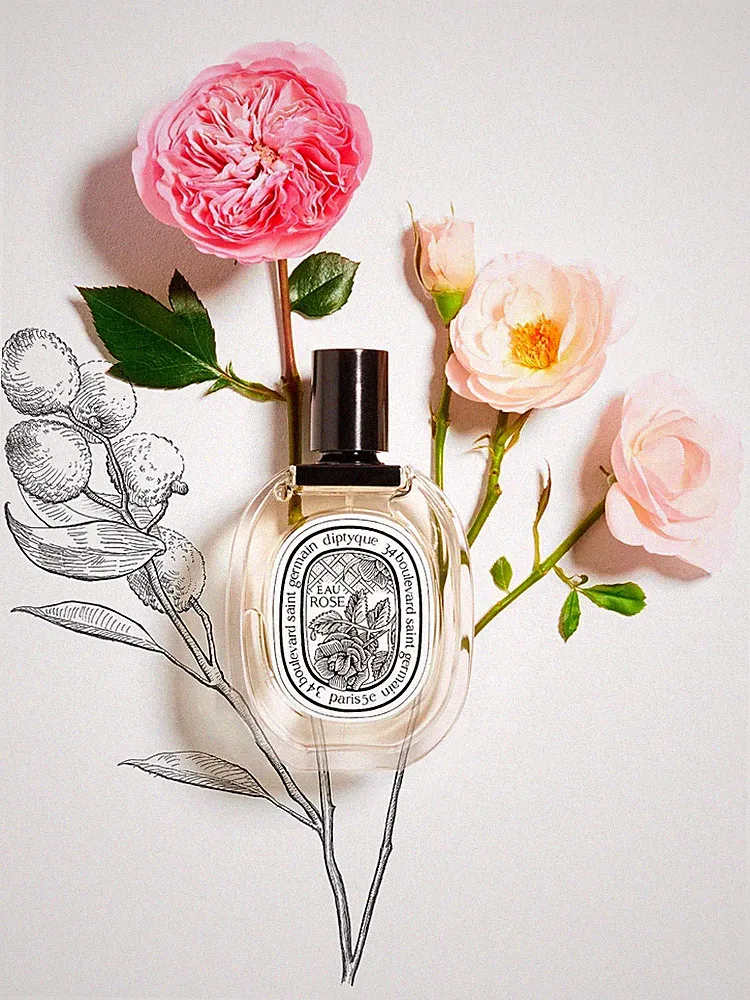 New Diptyque Eau Rose Eau de Toilette EDT Spray for Women 3.4oz 100ml Ship CA,US