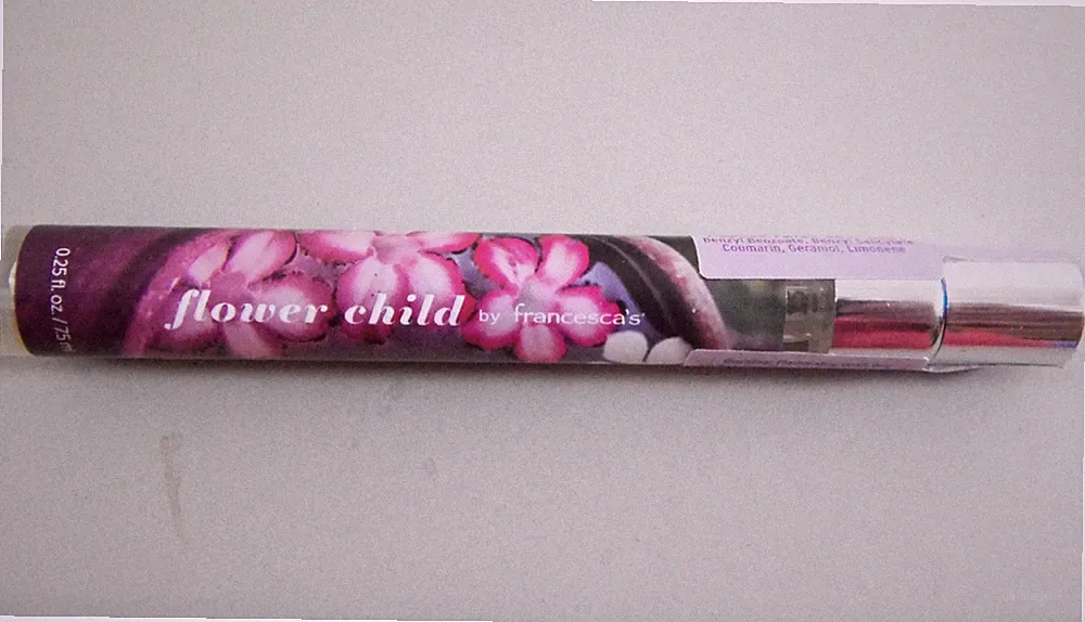 NEW FRANCESCA'S FLOWER CHILD TRAVEL SIZE PERFUME SPRAY .25 OZ