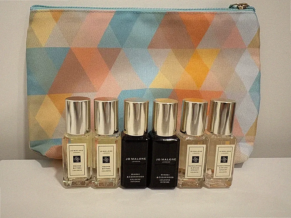 New Jo Malone Travel Perfume Spray Set 9ml x 6 Free Shipping