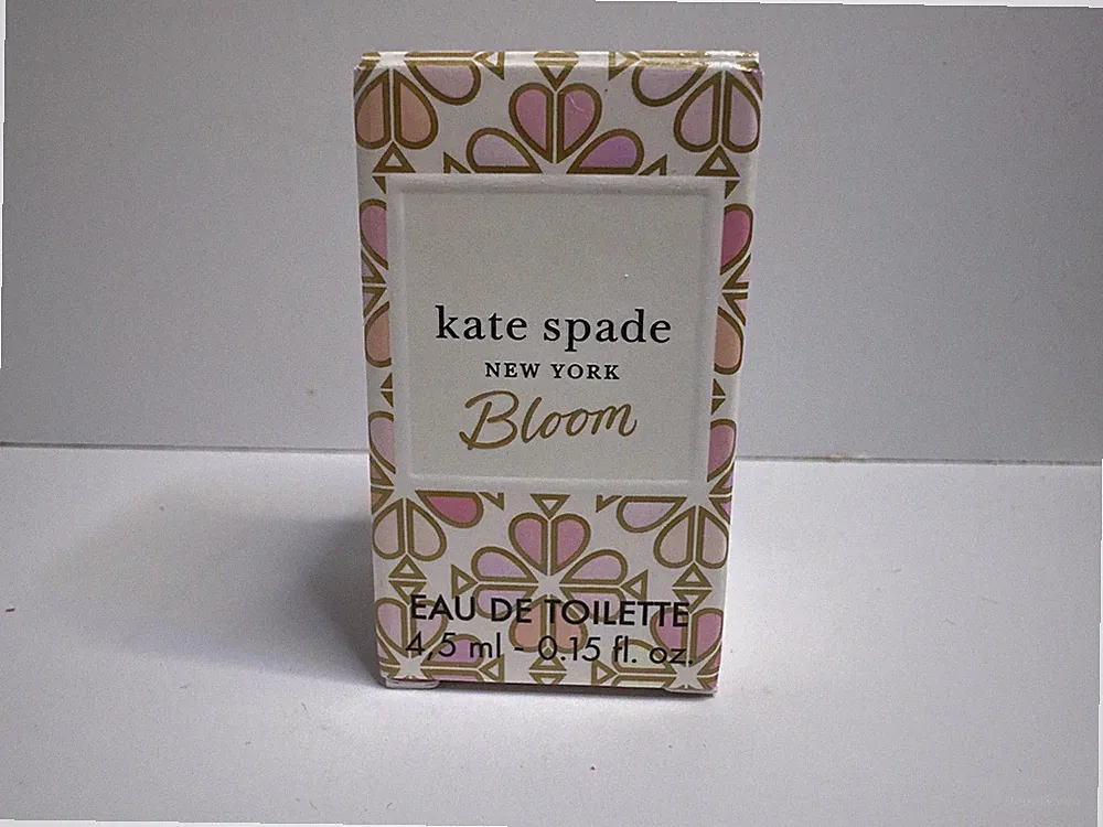 NEW Kate Spade New York Bloom Eau de Toilette Perfume Mini Travel 0.15 oz 4.5ml
