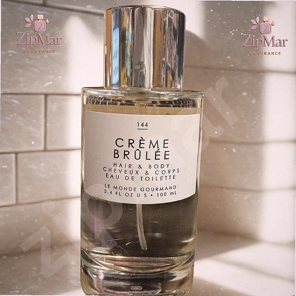 New Le Monde Gourmand Creme Brulee EDT3.4oz Hair Body Authentic Unisex Fragrance