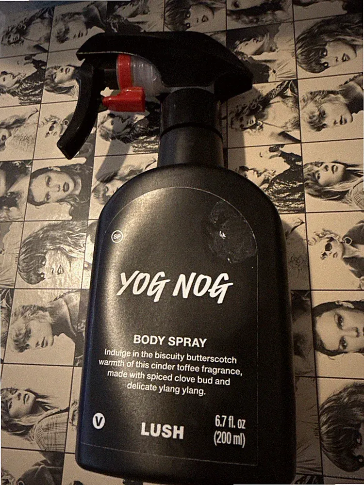 NEW Lush Yog Nog Perfumed Body Spray 6.7 fl oz 200ml Full Size LIMITED EDITION!