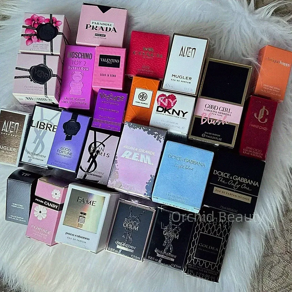 NEW Luxury Perfume For Women Splash Travel Mini Size 4-7.5 ml NIB *Choose Scent*