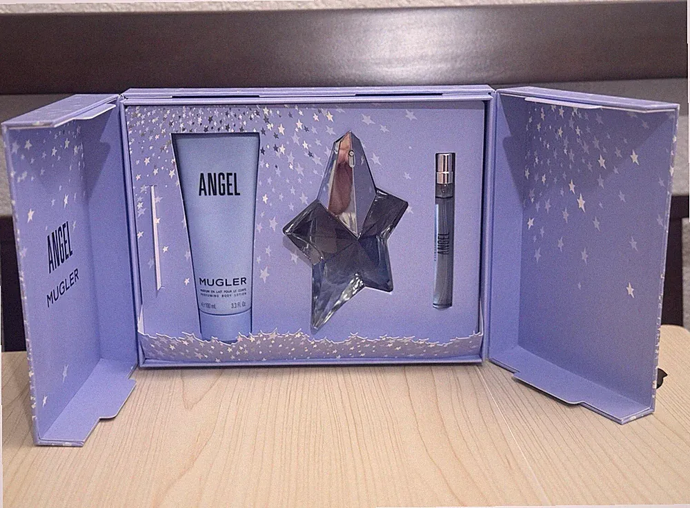 NEW Mugler Angel Perfume Gift Set 3 counts With Box