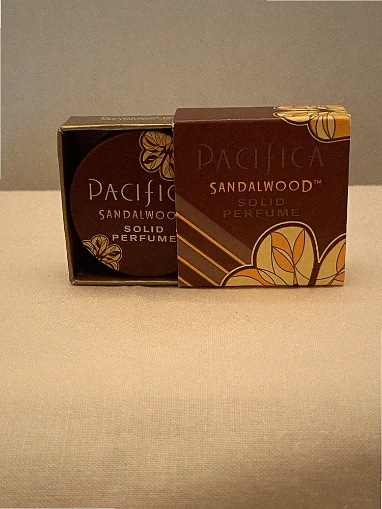 NEW Pacifica SANDALWOOD SOLID PERFUME 0.33oz/10g