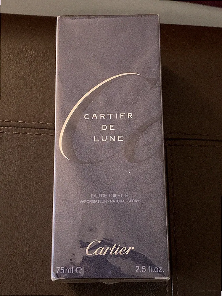 NEW SEALED BOX CARTIER DE LUNE EAU DE TOILETE SPAY 75 ML 2.5 FL OZ PERFUME WOMEN
