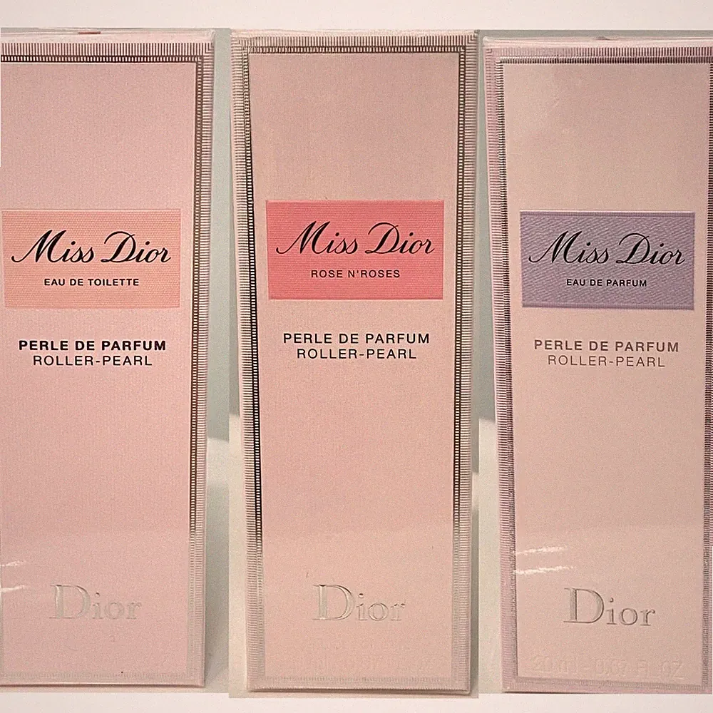 New-sealed Miss Dior Perfume Roller-Pearl 20ml/0.67 oz~Choose Your Scent