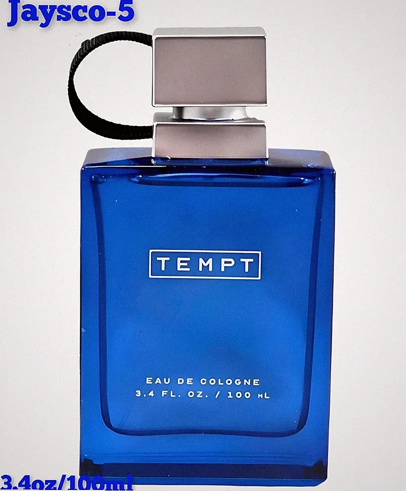 NEW TEMPT Eau de Cologne for Men 3.4 fl oz 100 mL Fresh Sophisticated Fragrance