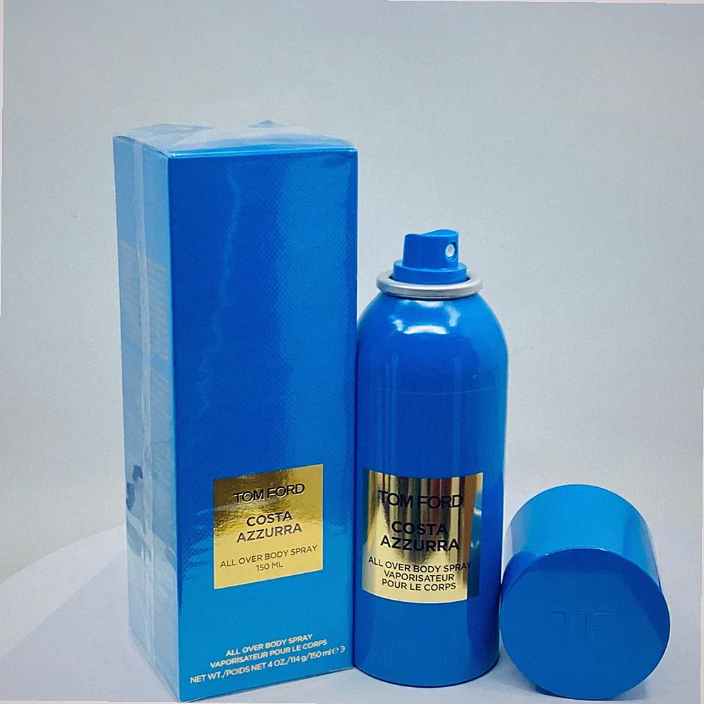 NEW TOM FORD COSTA AZZURRA All Over Body Spray - 4oz / 150 ML - NIB