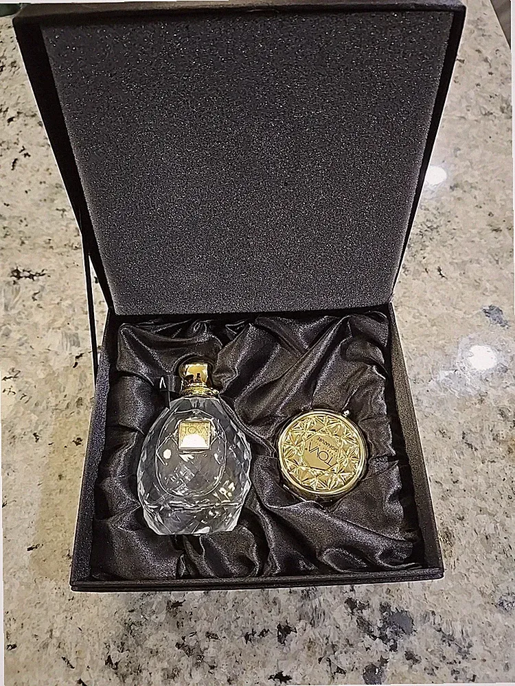 New Tova Signature - Elite Perfume Box Beverly Hills 3.4 oz Spray& Solid Perfume