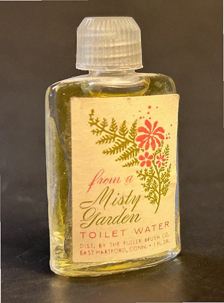 NEW / UNUSED Vintage 60s Fuller Brush from a MISTY GARDEN Miniature Perfume 1 oz