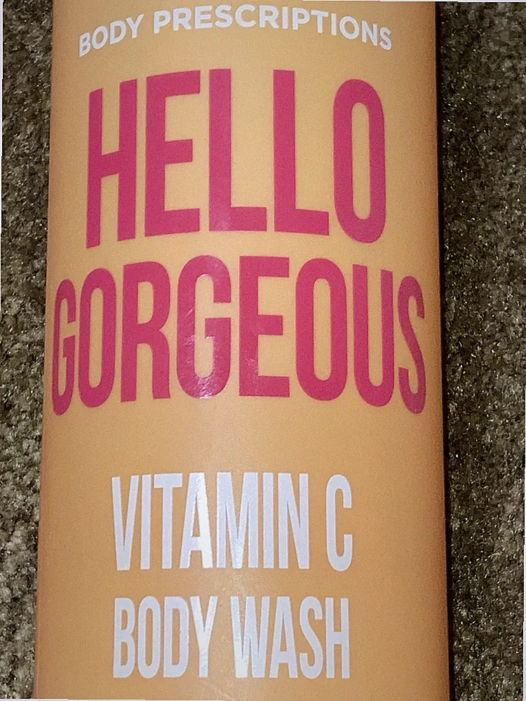 NEW XL 32.5 FL OZ BODY PRESCRIPTIONS HELLO GORGEOUS Vitamin C BODY WASH Gel RARE