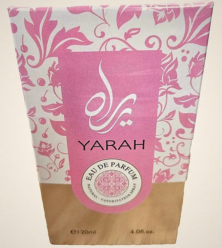 New YARAH PINK Eau De Parfum Spray 120ml - 4.0 fl. oz.