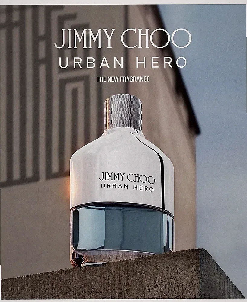 NIB Jimmy Choo Urban Hero Cologne Eau De Parfum (50ml/1.7 Fl Oz)(Made in France)